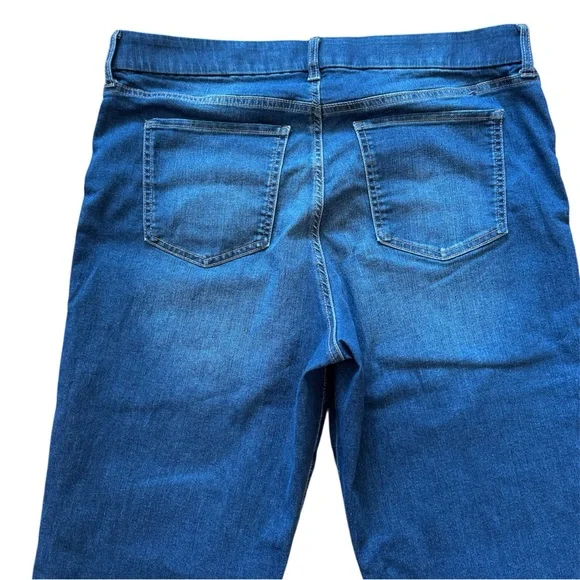 Kim Rogers Women’s Size 18 Tummy Control Capri Blue Jeans Denim - Picture 7 of 8